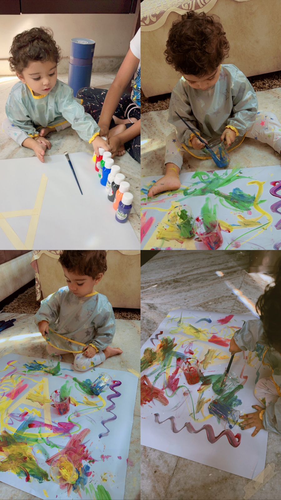 Dabble Playart Finger Paints