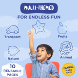 Dabble Baby's First Big Colouring Pages