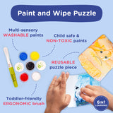 My First Dabble Puzzle Colouring Set - Emotions, Shapes & Colours