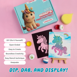 Dabble UNICORN STENCIL ART & CRAFT Kit