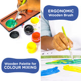 All In One Paint Kit + Playart Crayons Combo