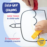 My first dabble Touch & Feel Colouring pages for toddlers + Baby's First Finger Paints