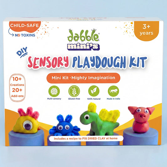 Dabble DIY Sensory Playdough Kit