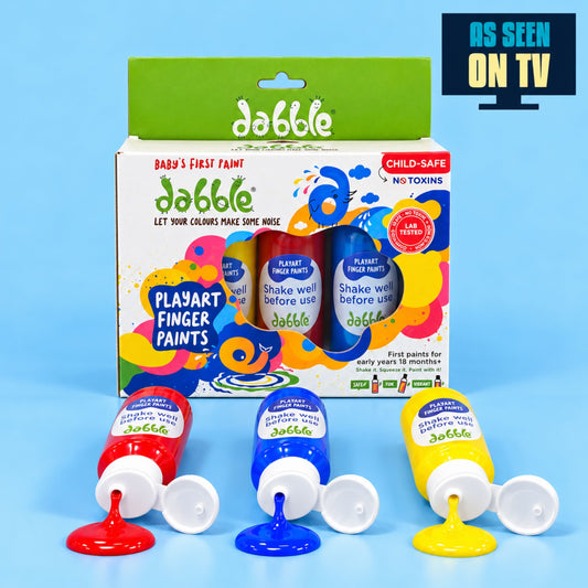 Dabble Finger Paints For Toddlers