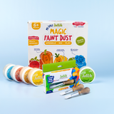 Magic Paint Dust + Jumbo Brush Combo Kit – Baby’s First Painting Kit
