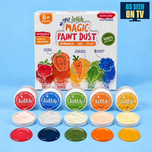Magic Paint Dust – Baby’s First Painting Kit