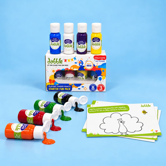 Mini Starter Finger Painting Fun Pack