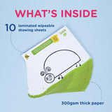 Dabble Reusable Colouring Pages Kit