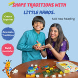 Dabble Sensory Modelling Clay Kit | Ganesha Edition