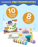 Endless Creations Pack | Dabble Reusable Colouring Pages + Sensory Play Dough