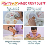 Magic Paint Dust – Baby’s First Painting Kit