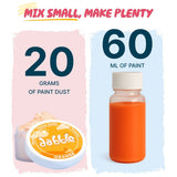 Magic Paint Dust + Jumbo Brush Combo Kit – Baby’s First Painting Kit