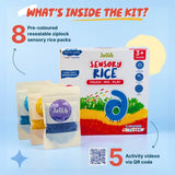 Dabble Sensory Rice Play Kit