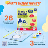 My Dabble ABC Trace & Colour Kit | Multi-Sensory Alphabet Learning for Kids