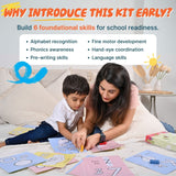 My Dabble ABC Trace & Colour Kit | Multi-Sensory Alphabet Learning for Kids