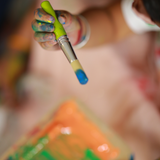 Dabble Painting set | Finger Paints + Chubby Brushes