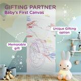 Dabble Combo Pack | Crayons + Finger Paints + Art Roll