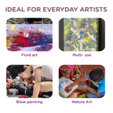 Dabble Combo Pack | Crayons + Finger Paints + Art Roll