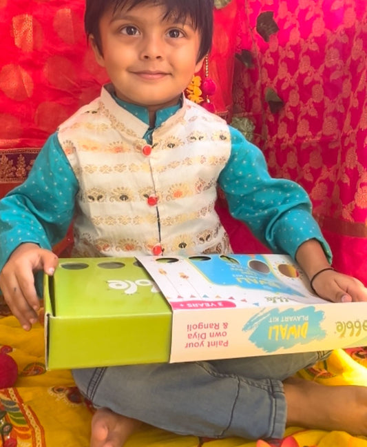 Eco-Friendly Creativity: How Dabble’s Diwali Playart kit Sparks Imagination