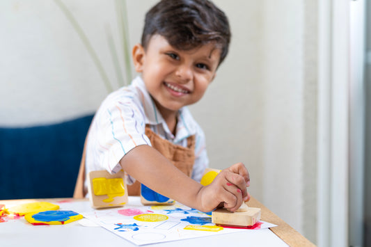 Stamp-tastic Adventures: Where Creativity and Fun Collide with the Wooden Stamp Kit!