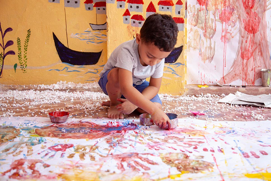 How Art Benefits Young Children, Starting Toddlers