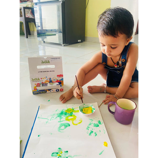 Why My Little One Loves Painting with Dabble