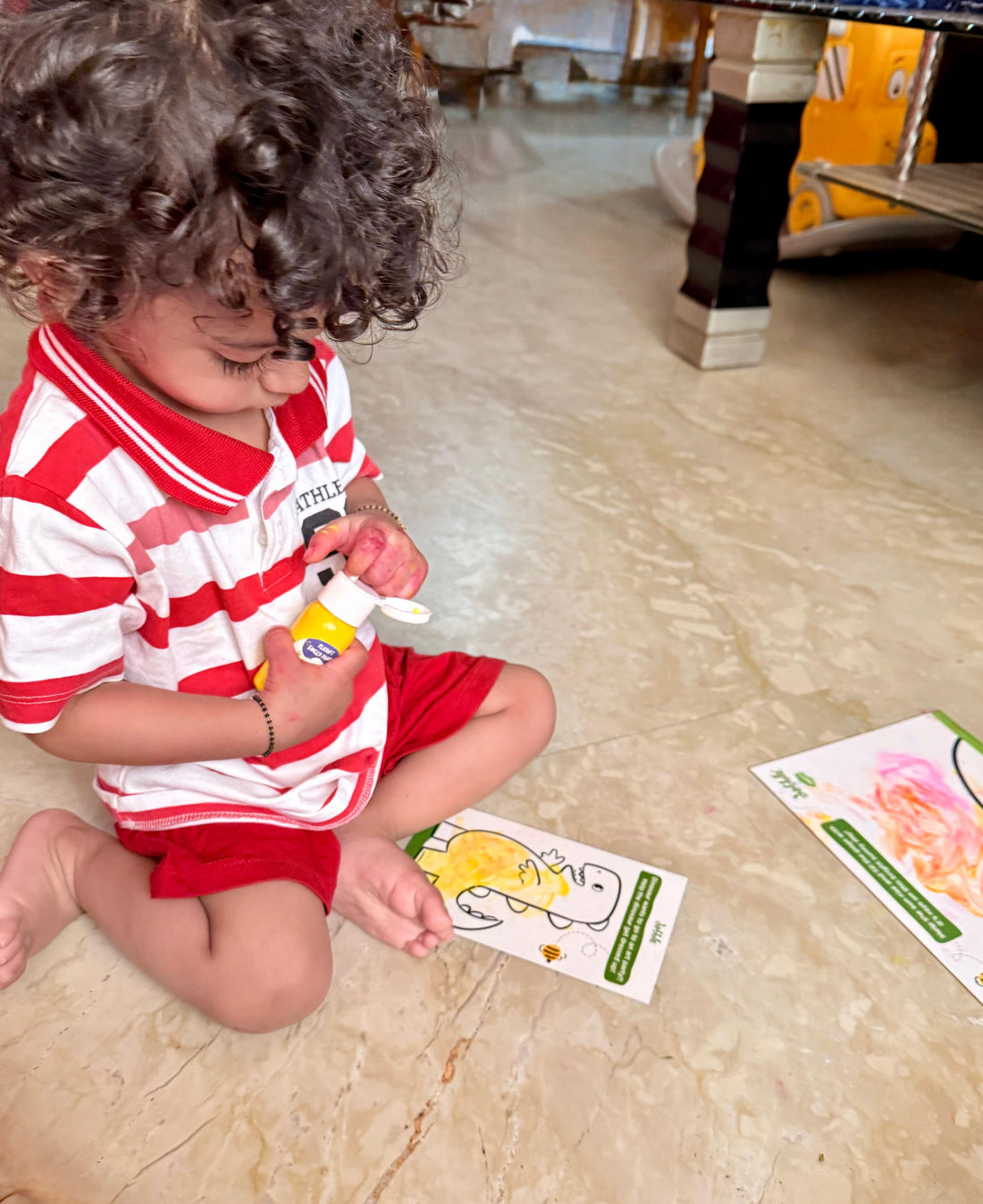 A Mom's Guide to Stress-Free Toddler Painting