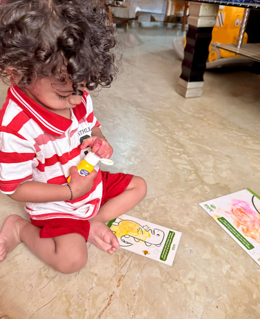 A Mom's Guide to Stress-Free Toddler Painting
