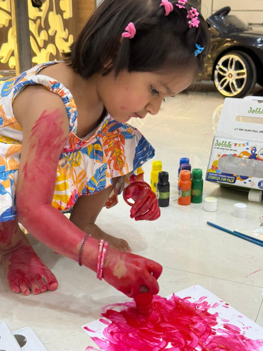 Little hands, big smiles!