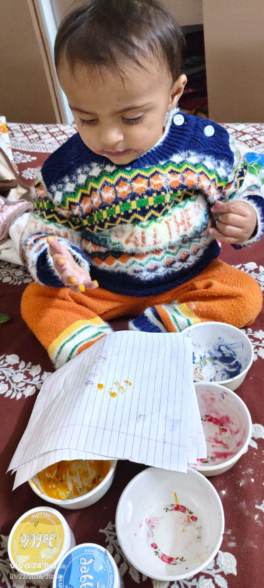 Messy Play, Happy Days💕