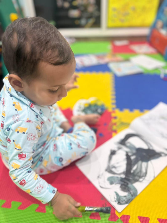 First colors, first love 🎨