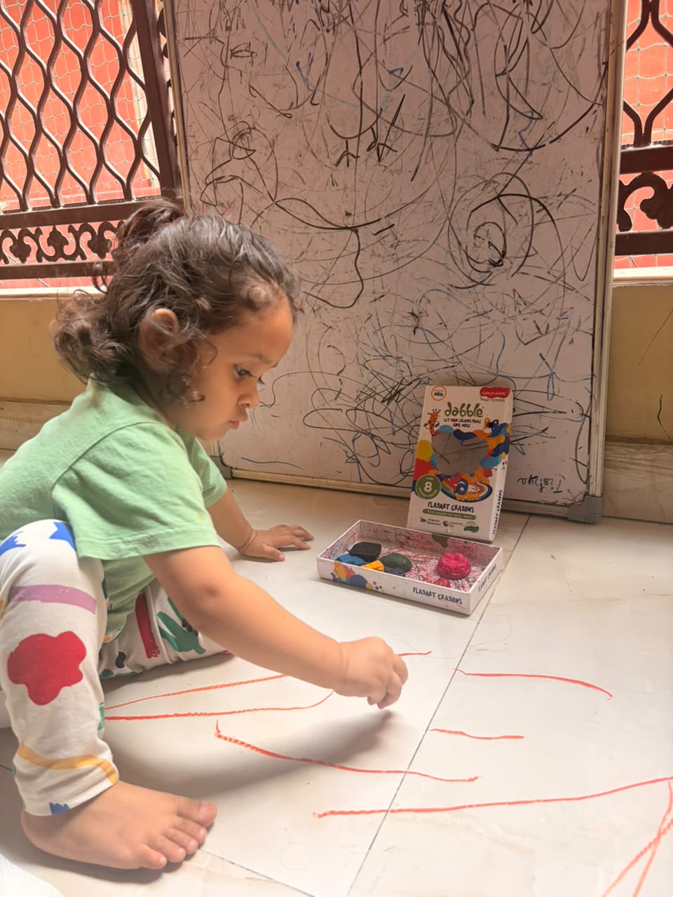 From Cute Little Crayons to Colourful Floors: Our Dabble Journey 💛