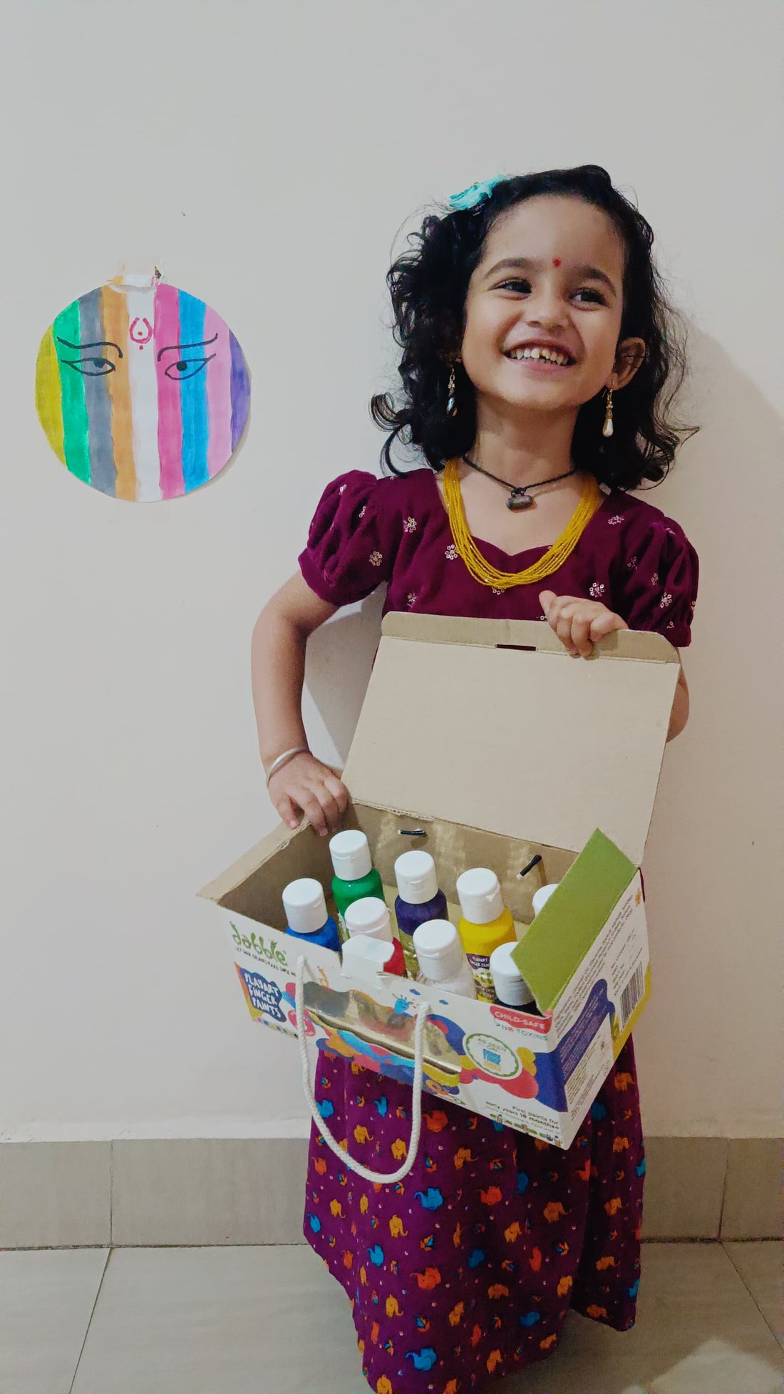 From Primary Colors to Navratri: Our Learning Adventure with Dabble Paints