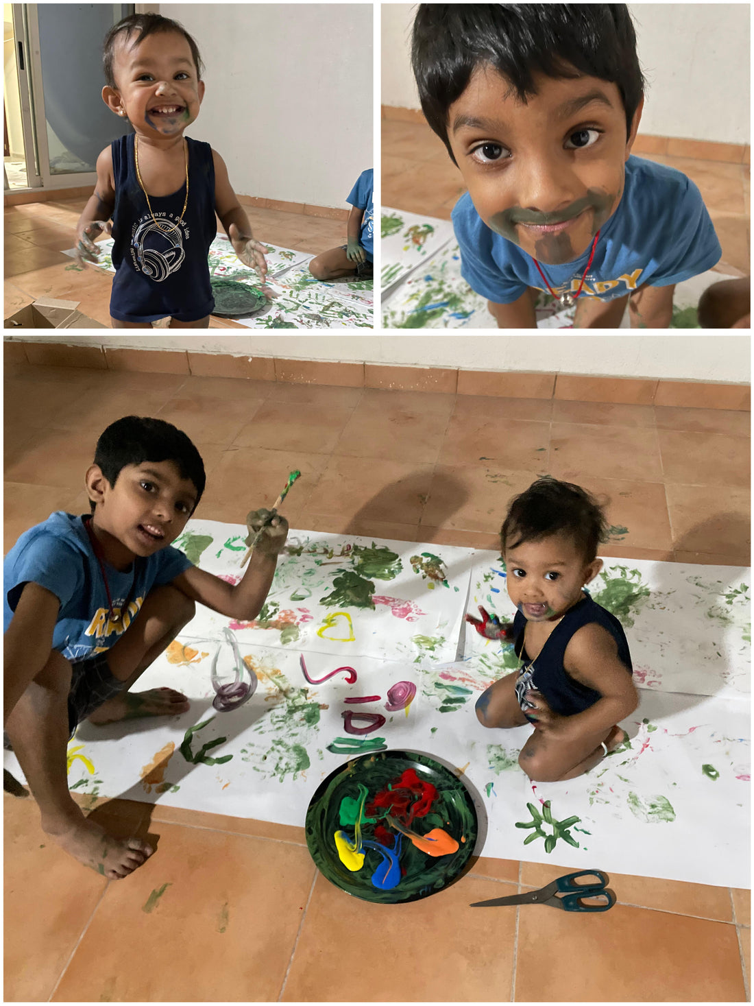 Weekend Fun: Family Bonding with Dabble Finger Paints