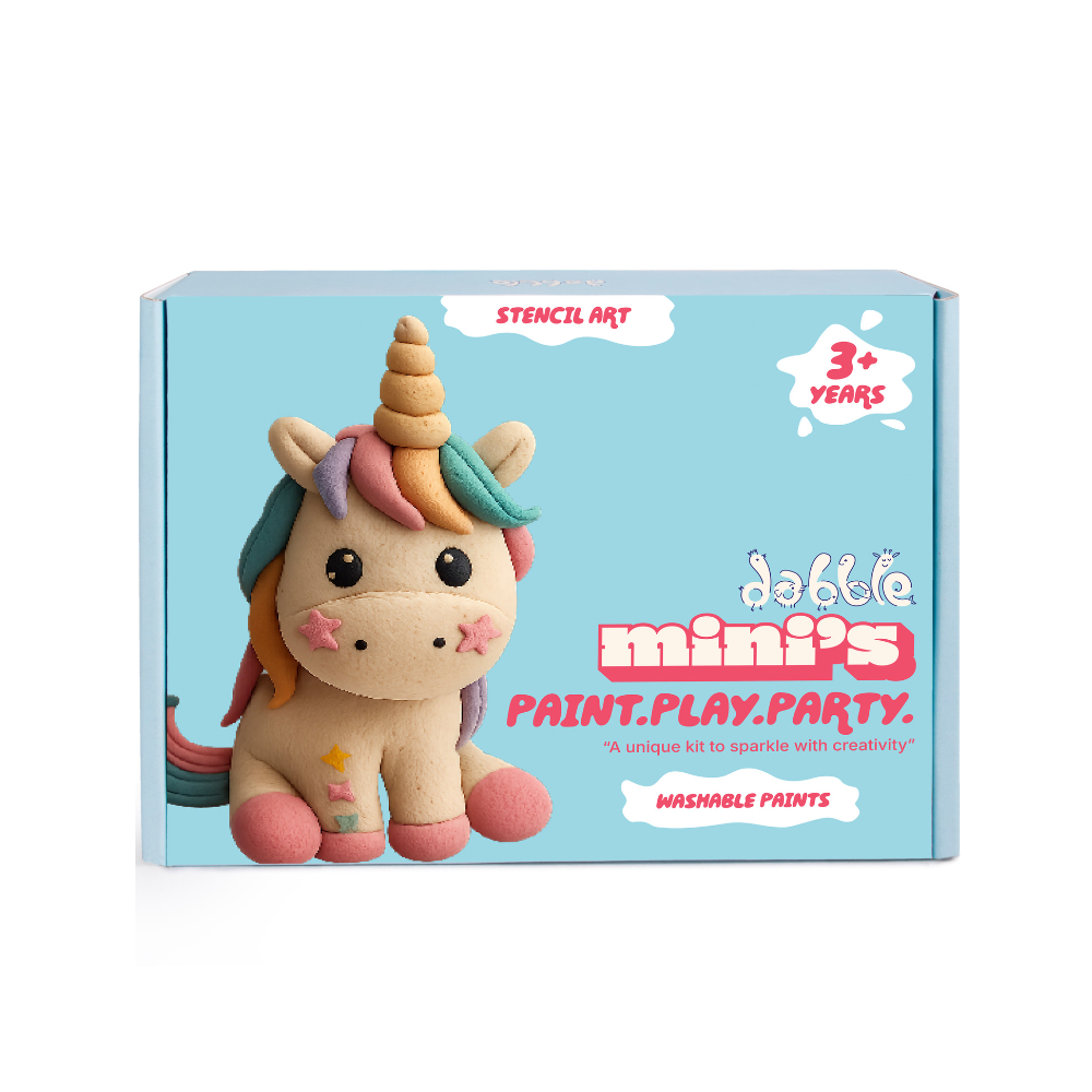 Dabble UNICORN STENCIL ART & CRAFT Kit