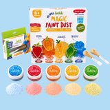 Magic Paint Dust + Jumbo Brush Combo Kit – Baby’s First Painting Kit
