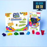 Dabble Reusable Colouring Pages + Crayons Combo Kit