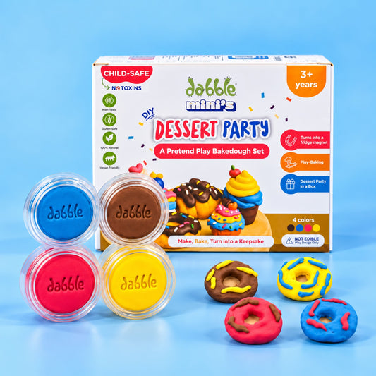Dabble Dessert Party Pretend Playdough Set