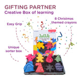 Dabble Christmas Crayons + Mini Starter Fun Pack