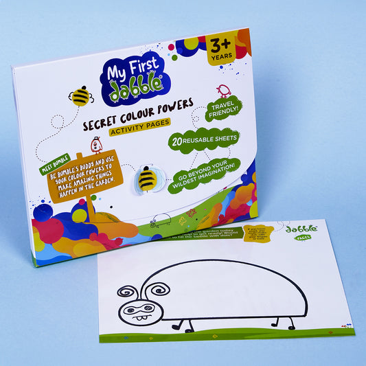 Dabble Reusable Colouring Pages Kit