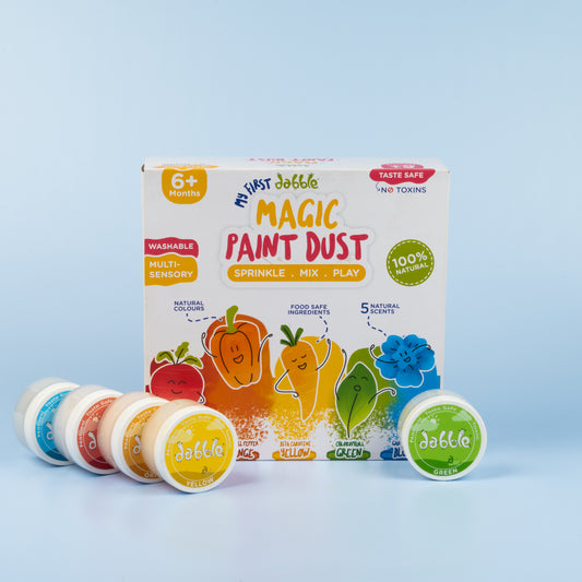 Magic Paint Dust – Baby’s First Painting Kit