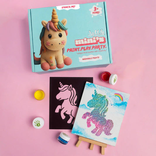 Dabble UNICORN STENCIL ART & CRAFT Kit