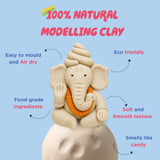 Dabble Sensory Modelling Clay Kit | Ganesha Edition