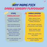 Dabble Sensory Modelling Clay Kit | Ganesha Edition