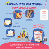 Dabble Sensory Modelling Clay Kit | Ganesha Edition