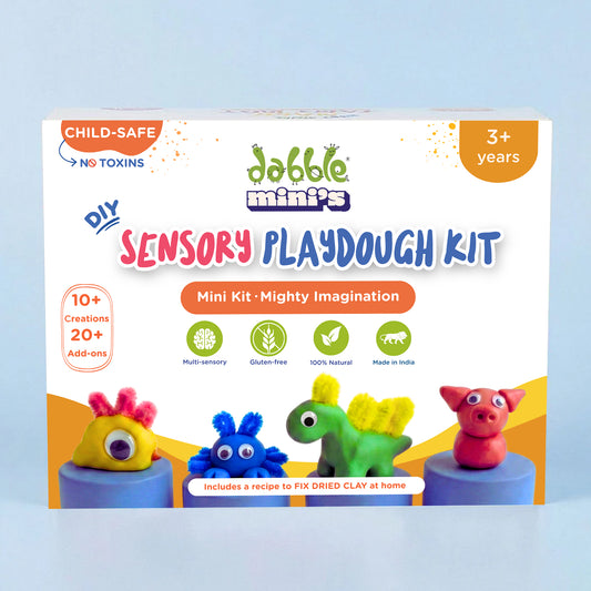Dabble DIY Sensory Playdough Kit