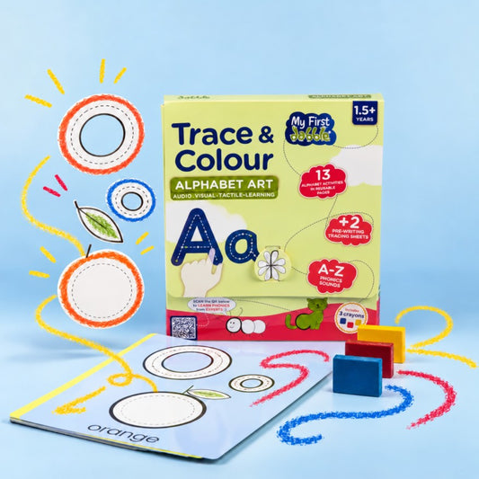 My Dabble ABC Trace & Colour Kit | Multi-Sensory Alphabet Learning for Kids