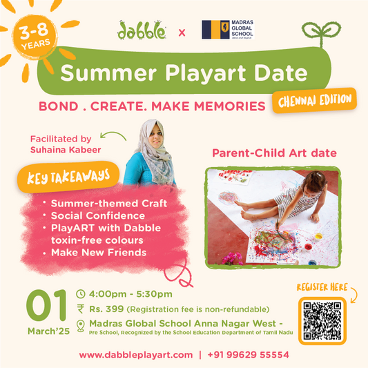 Summer Playart Date - Chennai Edition