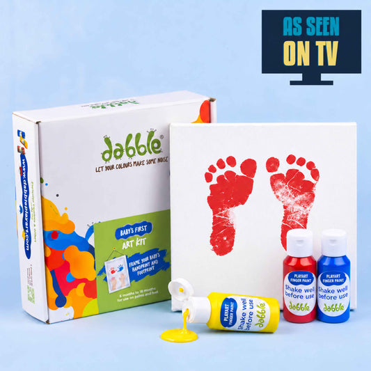 Baby’s first handprint and footprint kit