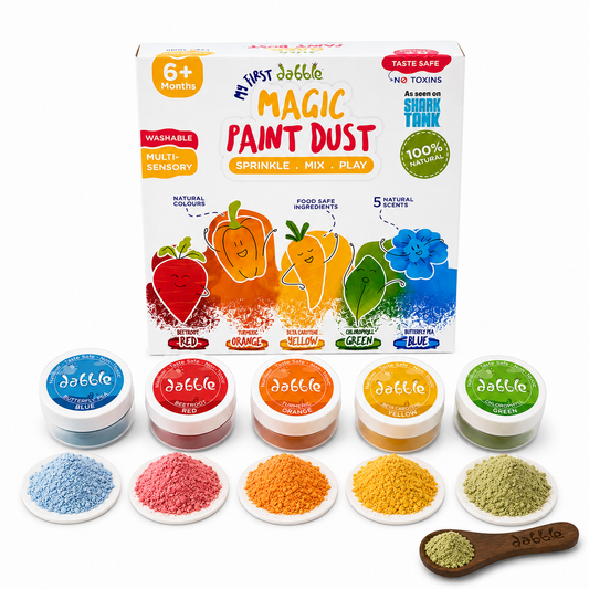 Magic Paint Dust – Baby’s First Painting Kit